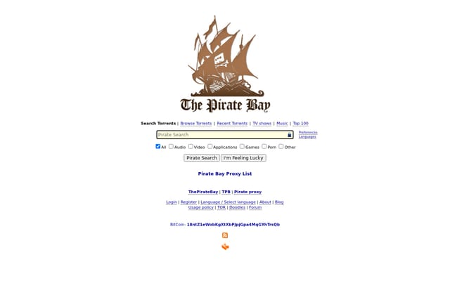Screenshot of thehiddenbay.com