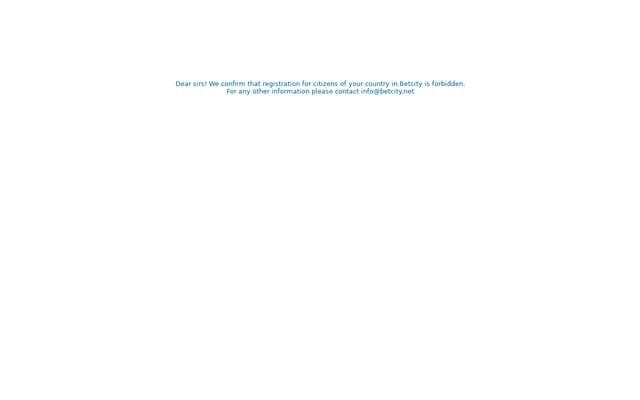 Screenshot of betcity.net