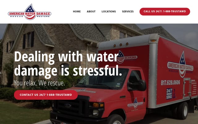 Screenshot of americanwaterdamage.com