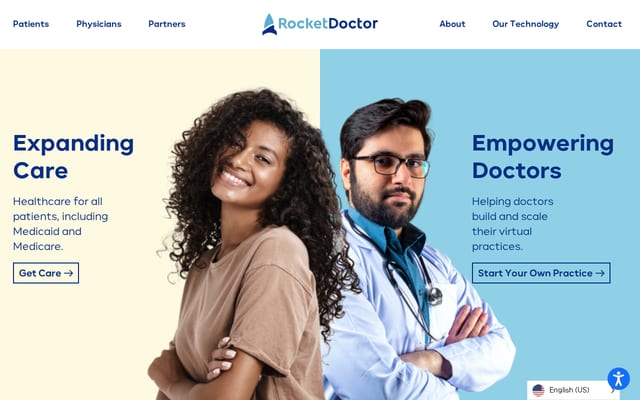 Screenshot of rocketdoctor.io