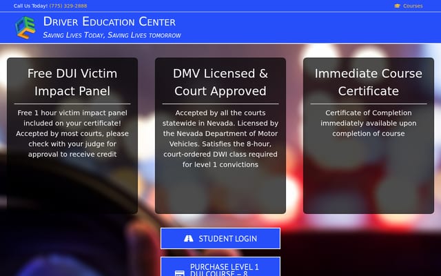 Screenshot of 1stdui.com
