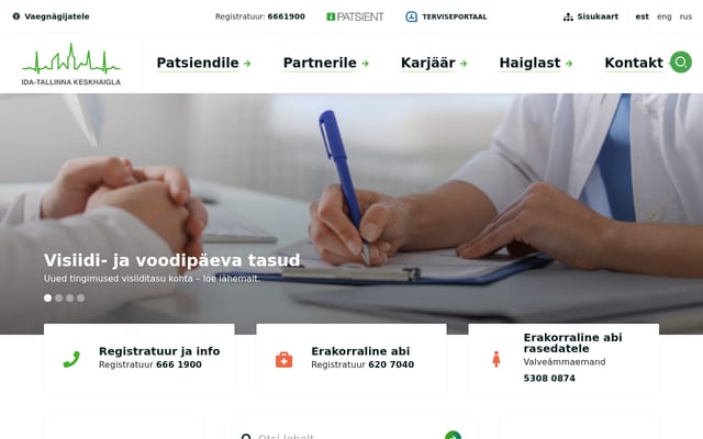 Screenshot of itk.ee