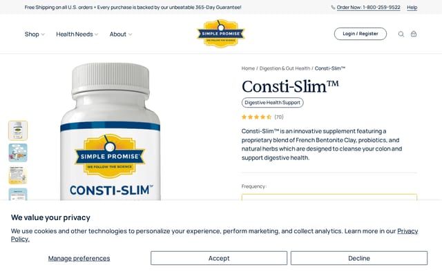 Screenshot of constislim.com