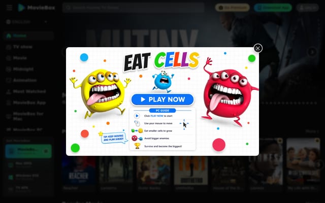 Screenshot of moviebox.ph