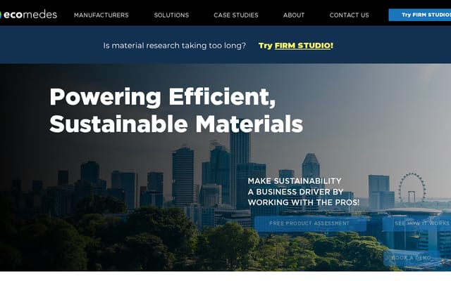 Screenshot of ecomedes.com