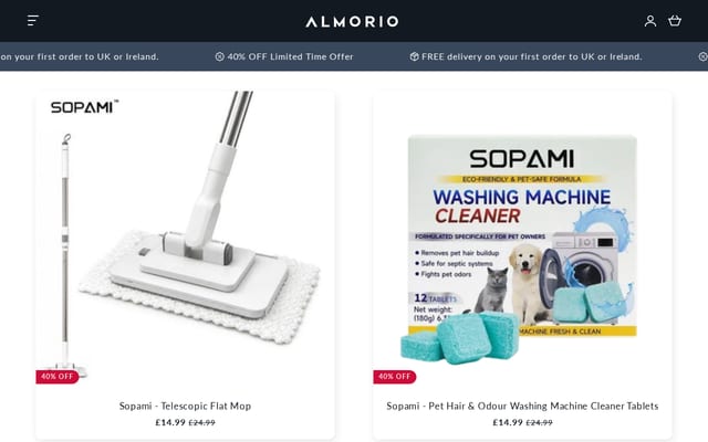Screenshot of almorio.com