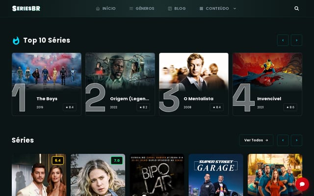Screenshot of seriesbr.info