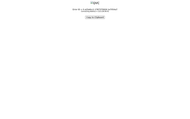 Screenshot of qvc.com