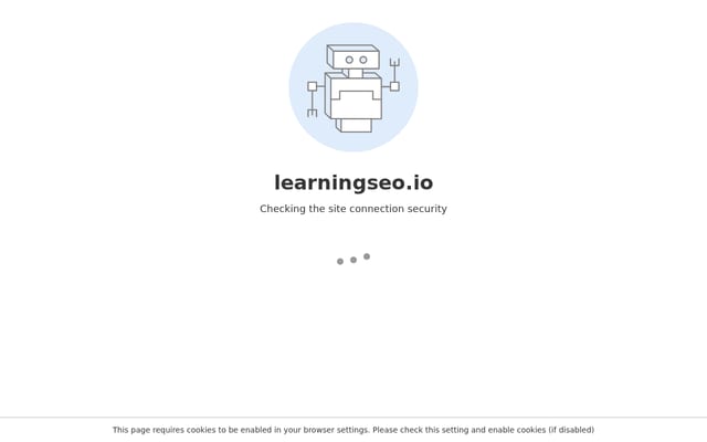 Screenshot of learningseo.io