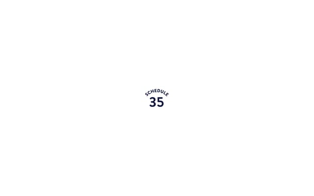 Screenshot of schedule35.co