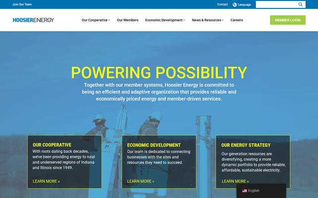 Screenshot of hepn.com