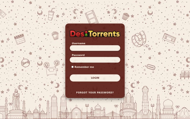 Screenshot of desitorrents.tv