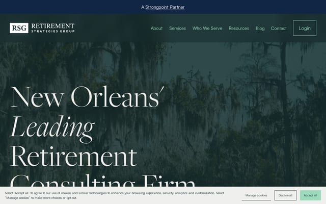 Screenshot of rsgweb.com