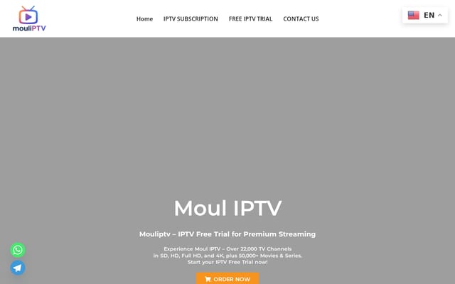 Screenshot of mouliptv.com