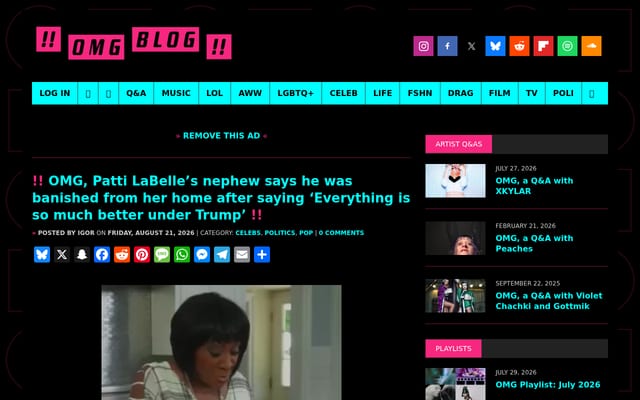 Screenshot of omg.blog
