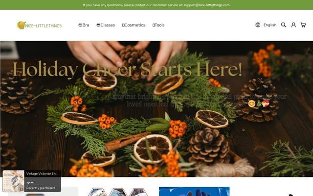 Screenshot of nice-littlethings.com