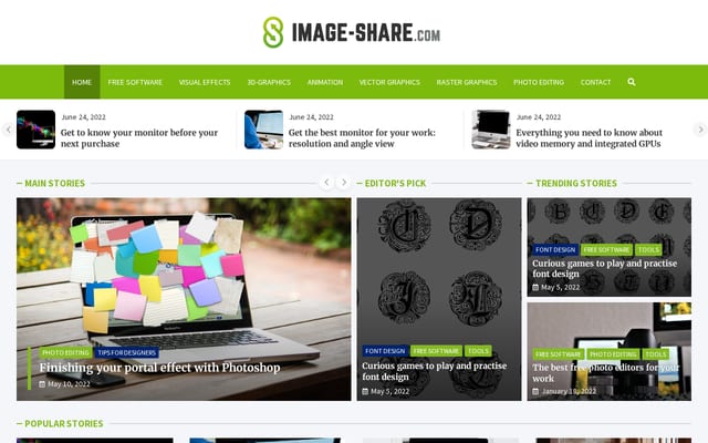 Screenshot of image-share.com