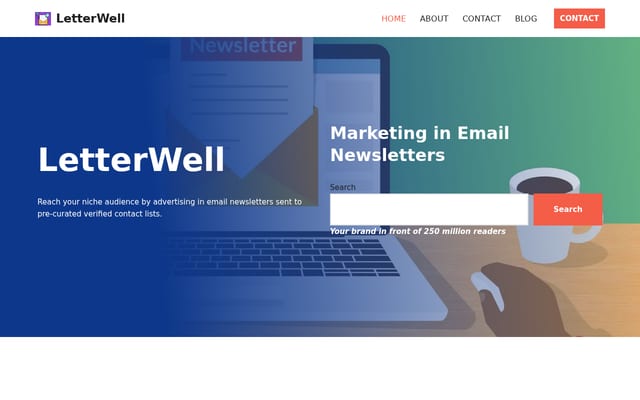 Screenshot of letterwell.co