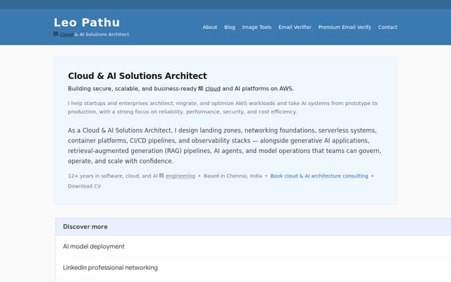 Screenshot of leopathu.com