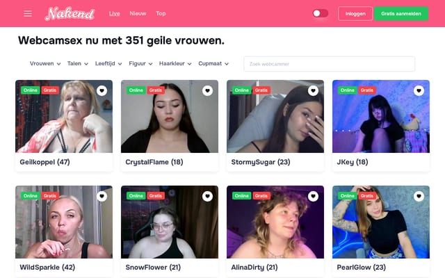 Screenshot of nakend.nl