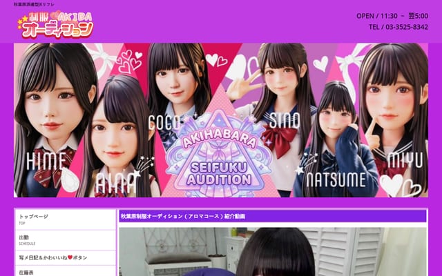 Screenshot of jk-akiba.jp