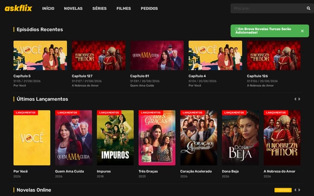 Screenshot of askflix.biz