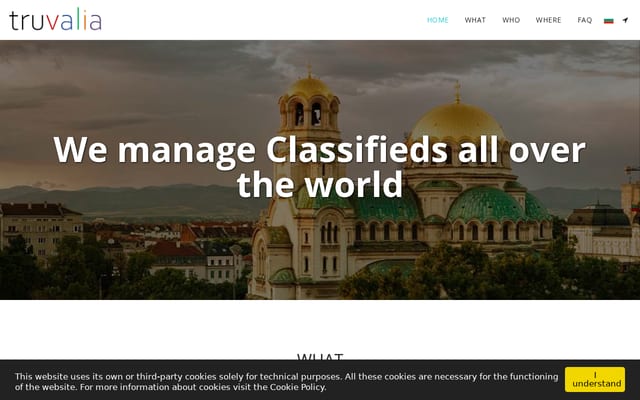 Screenshot of truvalia.com