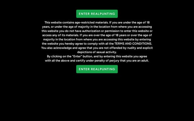 Screenshot of realpunting.com