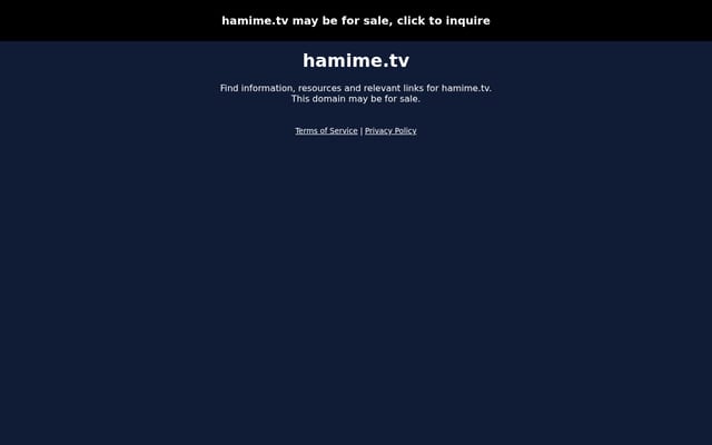 Screenshot of hamime.tv