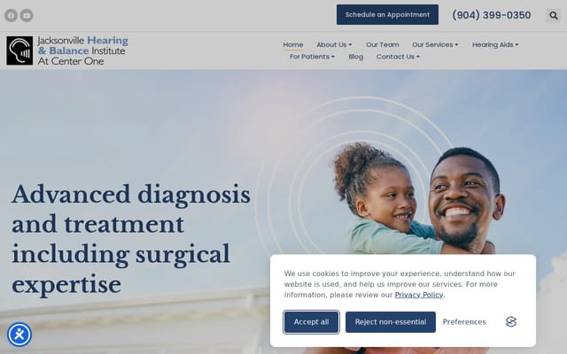 Screenshot of jhbi.org