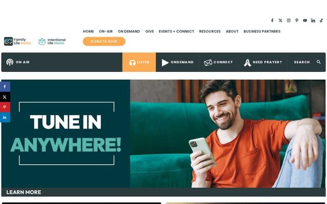 Screenshot of myflr.org
