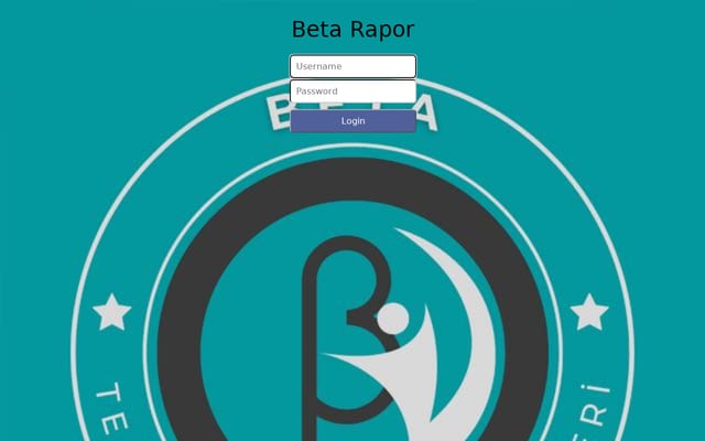 Screenshot of betarapor.com