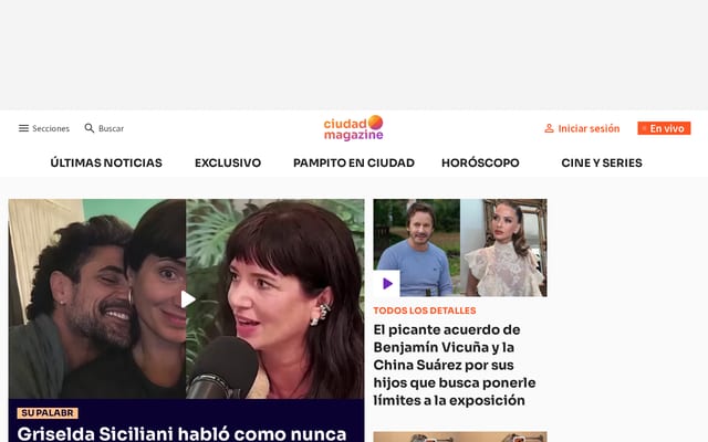 Screenshot of ciudad.com.ar