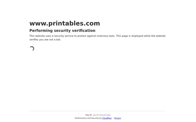 Screenshot of printables.com
