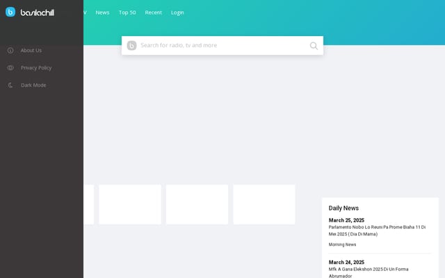 Screenshot of basilachill.com