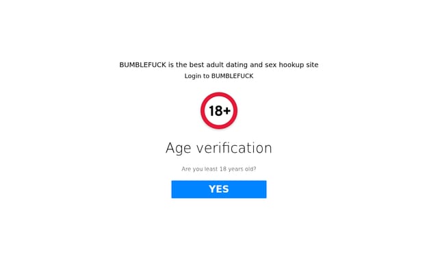 Screenshot of bumble-fuck.com