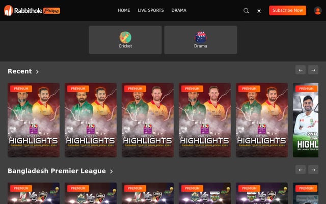 Screenshot of rabbitholebd.com