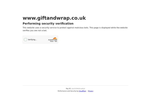 Screenshot of giftandwrap.co.uk