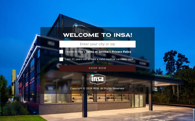 Screenshot of myinsa.com