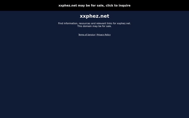 Screenshot of xxphez.net