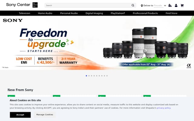 Screenshot of shopatsc.com
