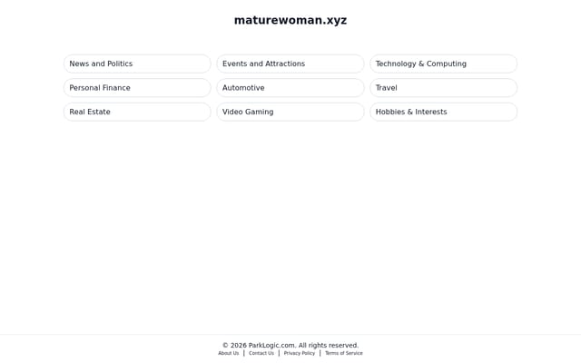 Screenshot of maturewoman.xyz