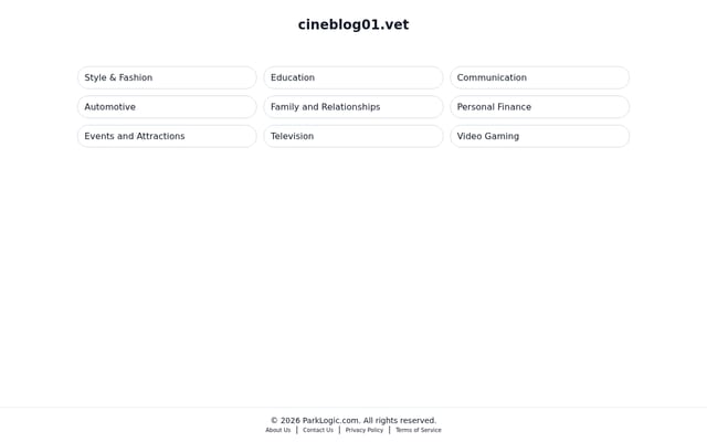 Screenshot of cineblog01.vet