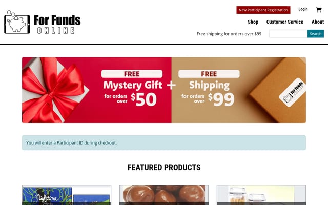 Screenshot of forfundsonline.com