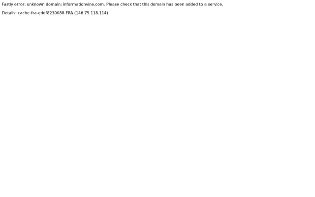 Screenshot of informationvine.com