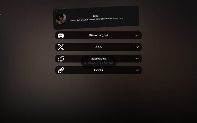 Screenshot of filth.gg