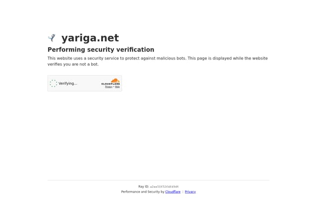 Screenshot of yariga.net