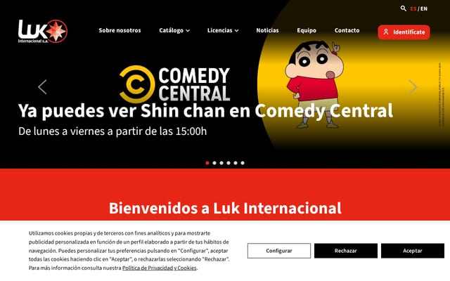 Screenshot of luk.es