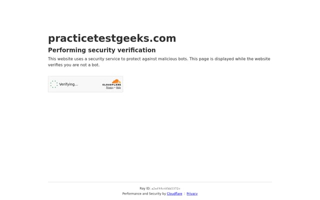 Screenshot of practicetestgeeks.com