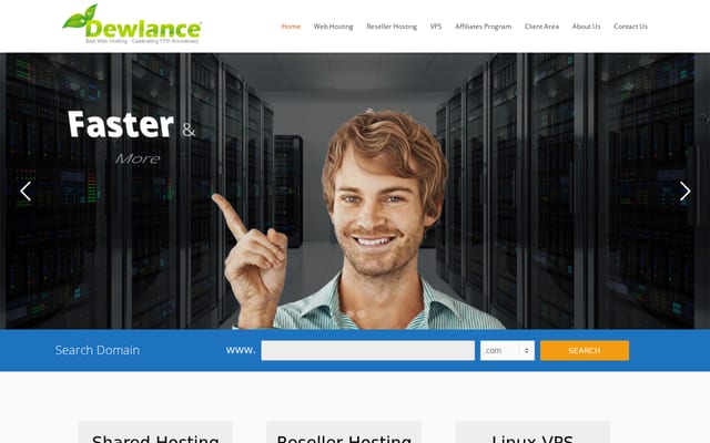 Screenshot of dewlance.com